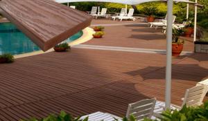 Wholesale Floor WPC Composite Decking With 70% PVC Powder and 30% Bamboo Powder from china suppliers
