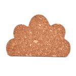FDA Natural Cork Coasters Cat Cloud Shape OEM