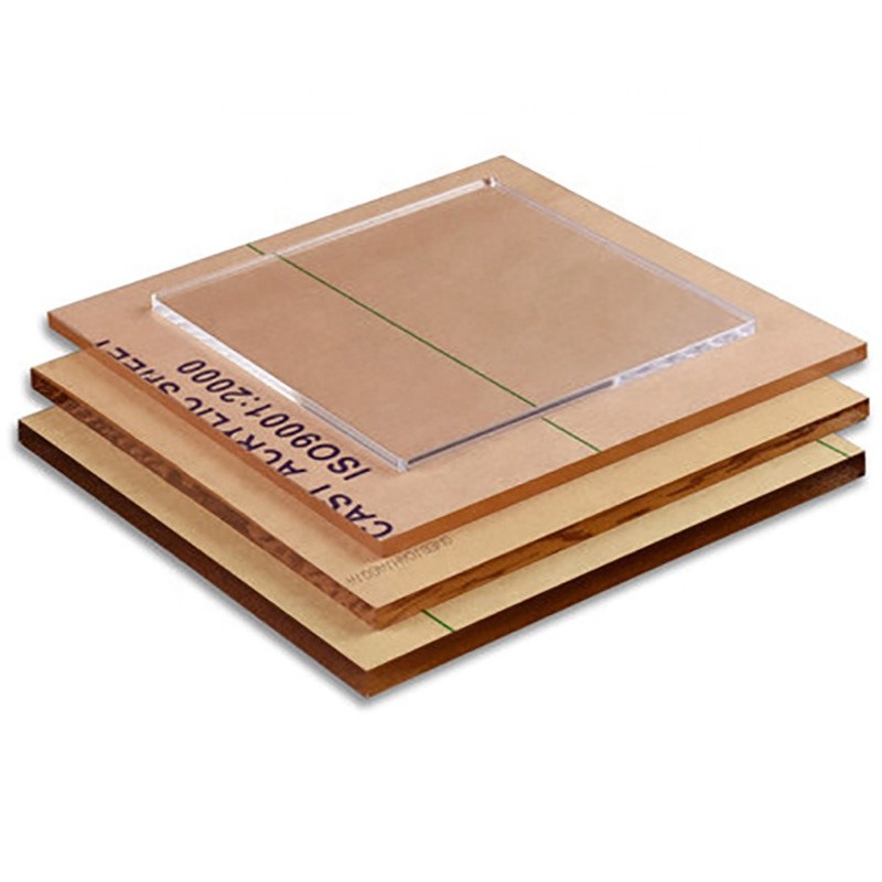 Factory Price Signage 6mm Clear Cast Acrylic Sheet Transparent Plastic Board