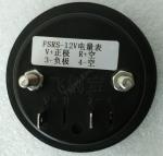 Round battery gauge 10 Bar LED Digital Battery Discharge Indicator meter for