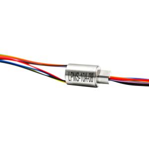 Wholesale Slip Ring Commutator 8 Circuits With Flange Gold Gold Contact from china suppliers