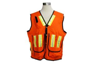 Wholesale safety vest SV-01 3M reflective material cotton/poliestere fiber from china suppliers
