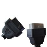 ABS 14 Pin OBD2 Extension Cord , Stable OBDii Car Diagnostic Cable For Nissan