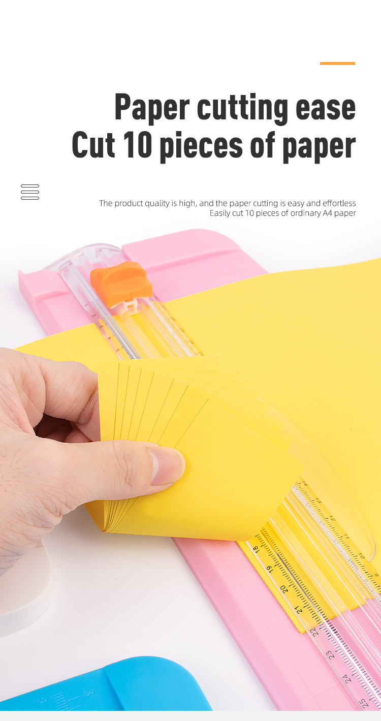 Versatile Manual A4 Paper Cutter Trimmer for Various Crafting Materials