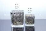 Square glass candle holder for decoration