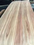 Dramatic-looking African Etimoe Wood Veneer for Furniture Door Panel from