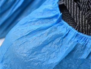 Wholesale Industrial CPE Disposable Shoe Covers , Non Woven Shoe Cover CPE Polyethylene from china suppliers