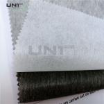 Garment Non Woven Interlining Thermal Bonded PA Glue With 25gsm Weight