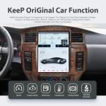 Aftermarket Touchscreen Y61 Nissan Patrol Head Unit 2004-2019 GPS For Car