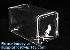 Wholesale Clothes Storage Bag, Makeup Organizer With Reinforced Handle, Vinyl Storage Bags, Dual Zippers, Moving Totes from china suppliers