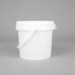 SGS Certified 1 Liter Clear Plastic Bucket Food Storage Container