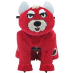 Medium plush electric toy car / small animal plush car / simulation animal car