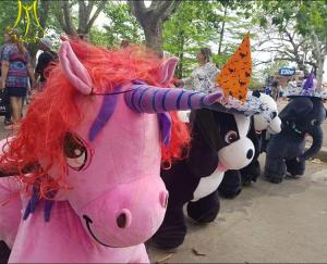 Wholesale Hansel amusement park children zippy walking pets animal electric ride from china suppliers