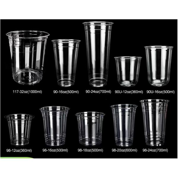 Eco-Friendly PLA Cup And Lid With Custom Logo 100% Biodegradable PLA Compost Cup