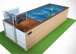 Wholesale Topshaw 2020 Pop-up Building Shipping Container Swimming Pool Container Steel Structure for hot sale from china suppliers