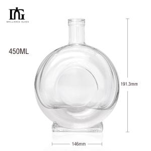 Wholesale 500ml Empty Spirits Glass Alcohol Liquor Gift Whisky Bottles for Energy Drinks from china suppliers