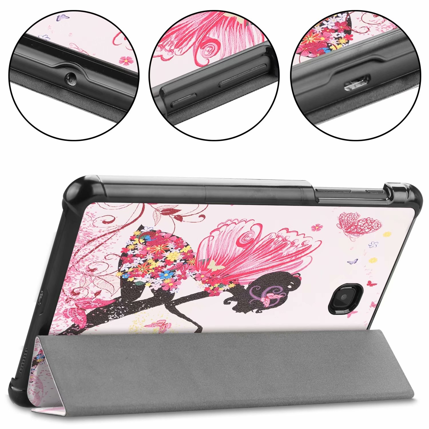 Samsung Galaxy Tab A 8.0 2018 Case Print Cover For Galaxy Tab A 8.0 2018 T387