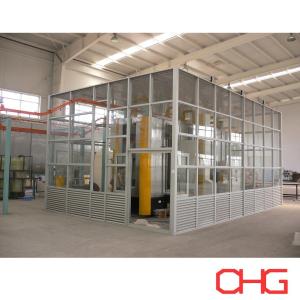 Wholesale Stainless Steel PVC Carbon Steel Powder Coating Booth Automatic Spray Paint Booth from china suppliers