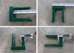 Height 6’/1830mm Width 9.5’/2900mm 6'x9' construction temp fence 3"x6" 75mm x