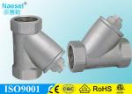 Dust Proof Angle Seat Valve AC 220V / 110V Voltage 50mm Actuator Diamter