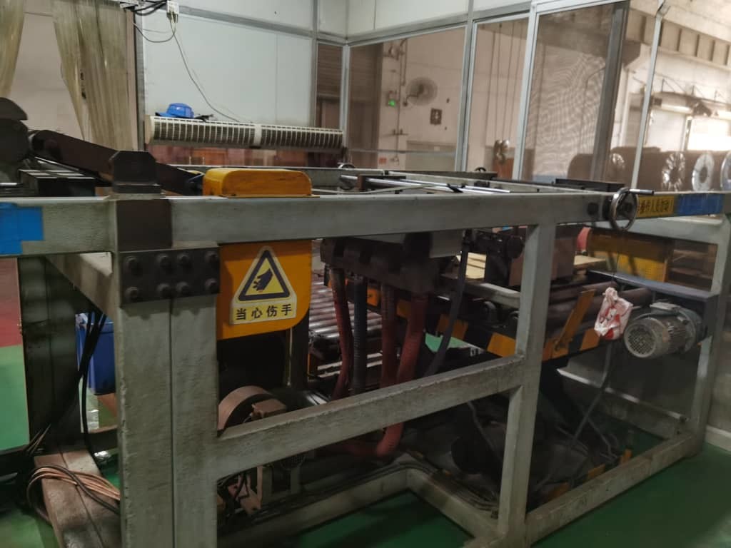 Used Hengli Industrial Coil Cutting Line with pinhole detector