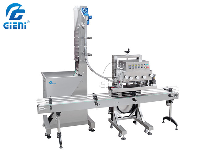 Automatic 180BPM 2-12.5cm Plastic Bottle Capping Machine For Cosmetics