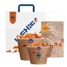 Buy cheap Kuaima Fast Food Packaging Kraft Takeaway Paper Bags Distributor For Restaurant from wholesalers