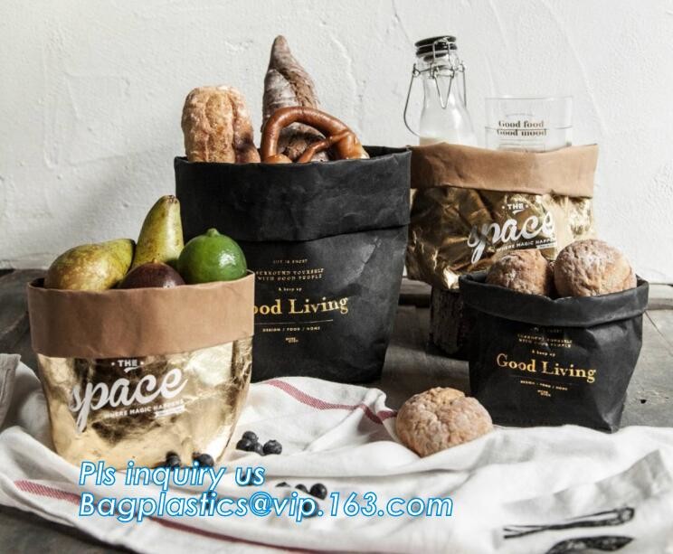 Cheap Lightweight Cheap Brown Custom Made Print Logo Water-proof Tyvek Paper Tote Shopping Bageco reusable promotion gif