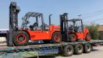 3 Stage Mast Diesel Forklift Truck LG120DT Lonking 12 Ton Pallet Forklift