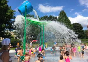 Wholesale Outdoor Family Water Splash Zone Big Size Fiberglass Water Tripping Bucket For Fun from china suppliers