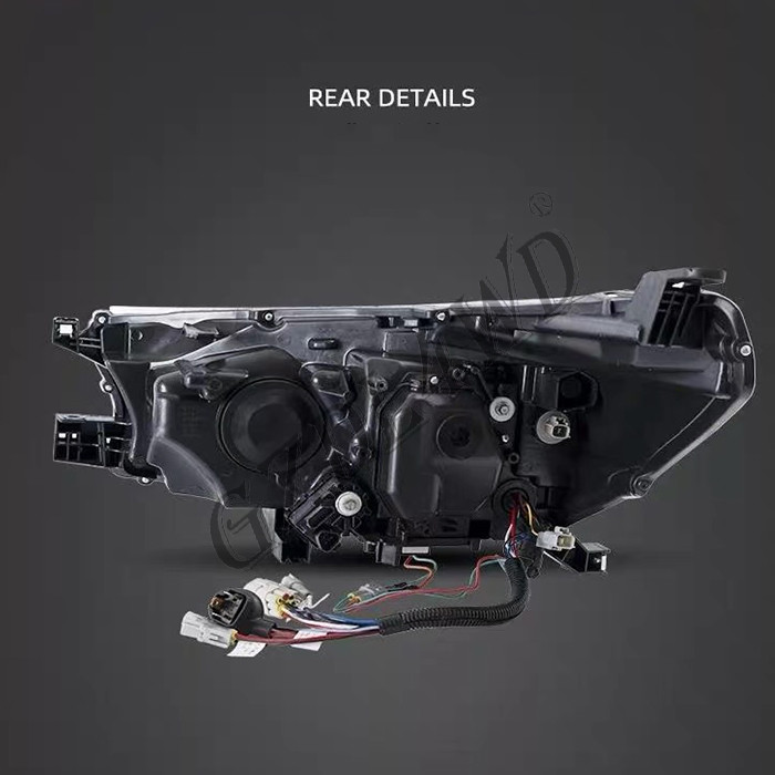Clear Lens 4x4 Driving Lights , Toyota Hilux Revo Rocco 2015 LED DRL Projector Head Light