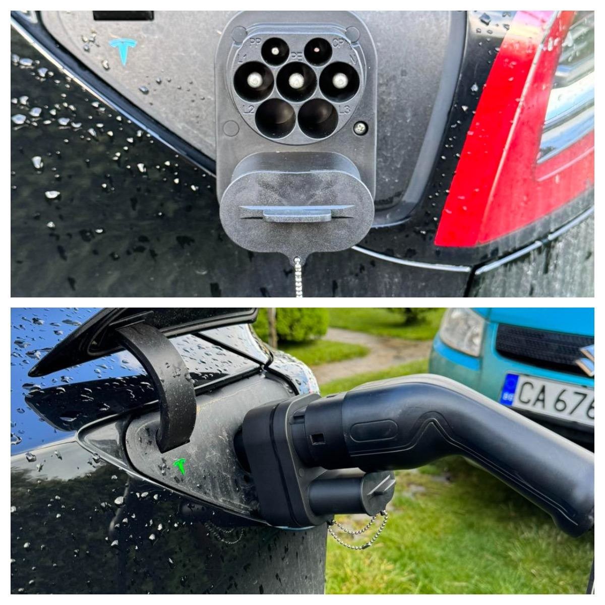 Fast Charging 250kW NACS To CCS1 Charging Adapter For Tesla Supercharger