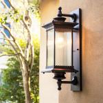 Outdoor wall lamp waterproof European style outdoor balcony led outdoor