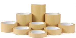 Wholesale 20mm-100mm Tear By Hand Kraft Paper Hot Melt Adhesive Tape With Viscosity from china suppliers