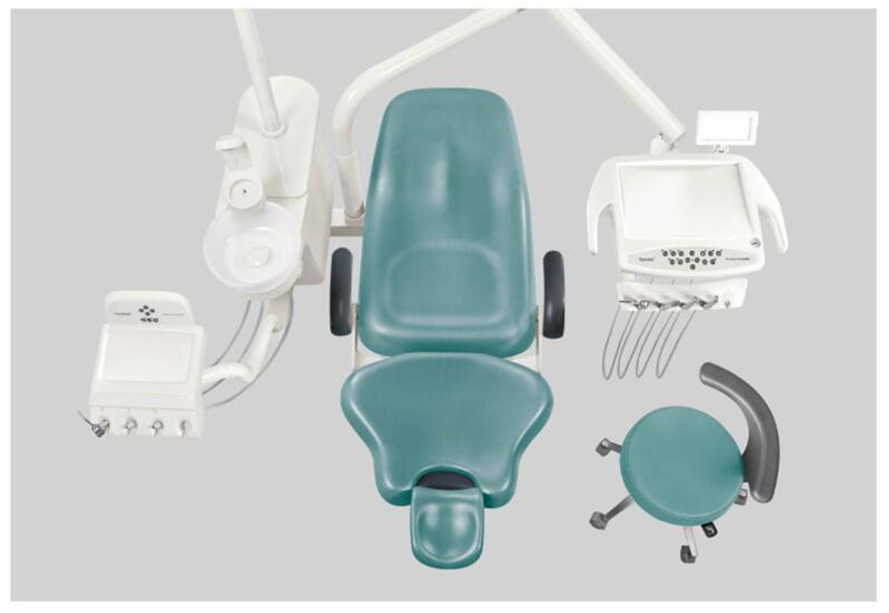 D530 Dental Chair Unit Clinic Treatment Equipment With Disposable Covers