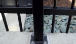 Power Coated Tubular Steel Fence Panel EU Market Garden Fencing