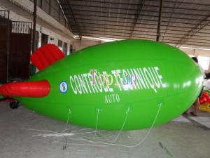 Wholesale Big outdoor Helium Blimp inflatable advertising ground balloon with 0.18mm - 0.2mm PVC from china suppliers