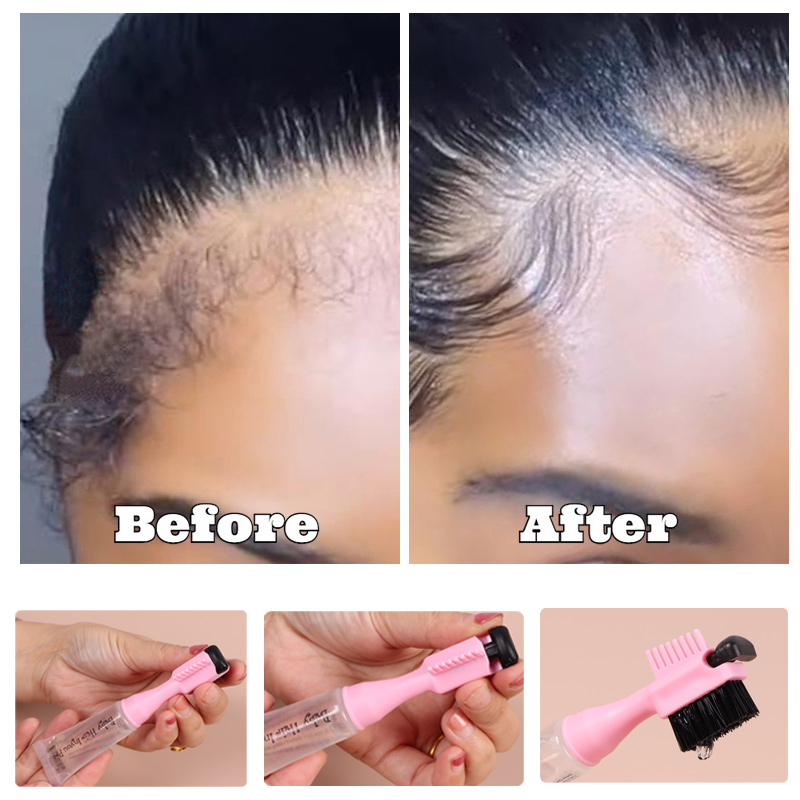 Boss- Brush Comb Waterproof Edge Control Gel for Quick Dry and Defined Baby Hair