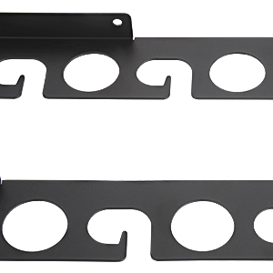 Double Tier Wall Ceiling Storage Rack for Fishing Rods Perfect for Garage and Basement