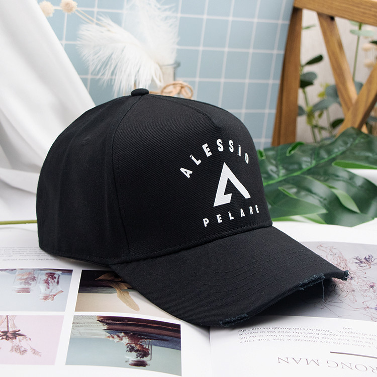 Printed Logo Cotton Polyester Advertising Baseball Caps For Daily