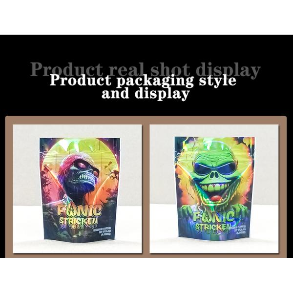 Oxygen Blocking Child Proof Pouches Stand Up For Roasted Coffee Bulk