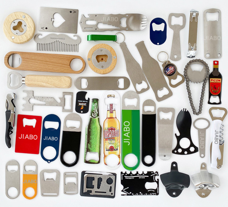 3In1 Personalised Bottle Opener Reusable 2mm 3mm 6mm Thickness