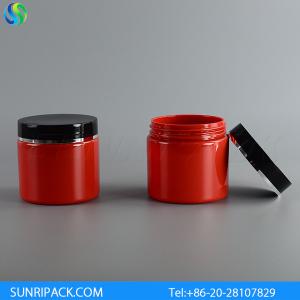 Wholesale 200ml Plastic jars, 200ml PET jar, 200ml wide mouth round jar from china suppliers