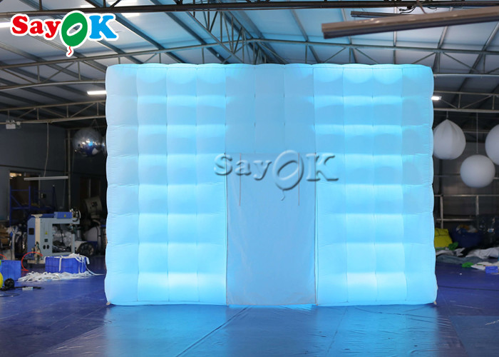 Custom Inflatable Tent Big Portable Outdoor Event Inflatable Cube Tent With Led Light
