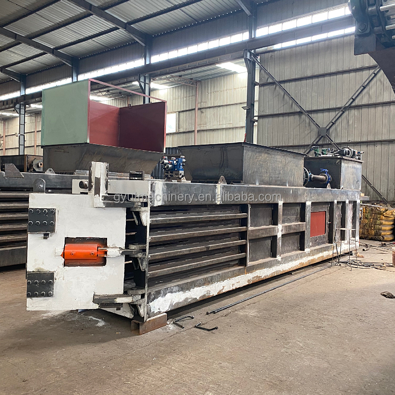 400-500kg Capacity Hydraulic Square Hay Balers 2620*2140*3390MM Max. Capacity 5 ton/h