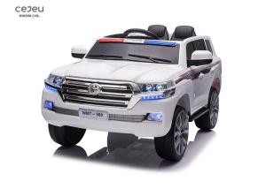 Wholesale 2 Seater Kids Ride On Toy Car Toyota Head Police Suv Ride On With Mp3 from china suppliers