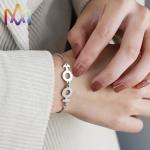 Hypoallergenic Adjustable SS304 Infinity Symbol Bracelet