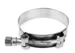 0.5mm Polished Heavy Duty 51-59mm Stainless Steel T Bolt Clamp