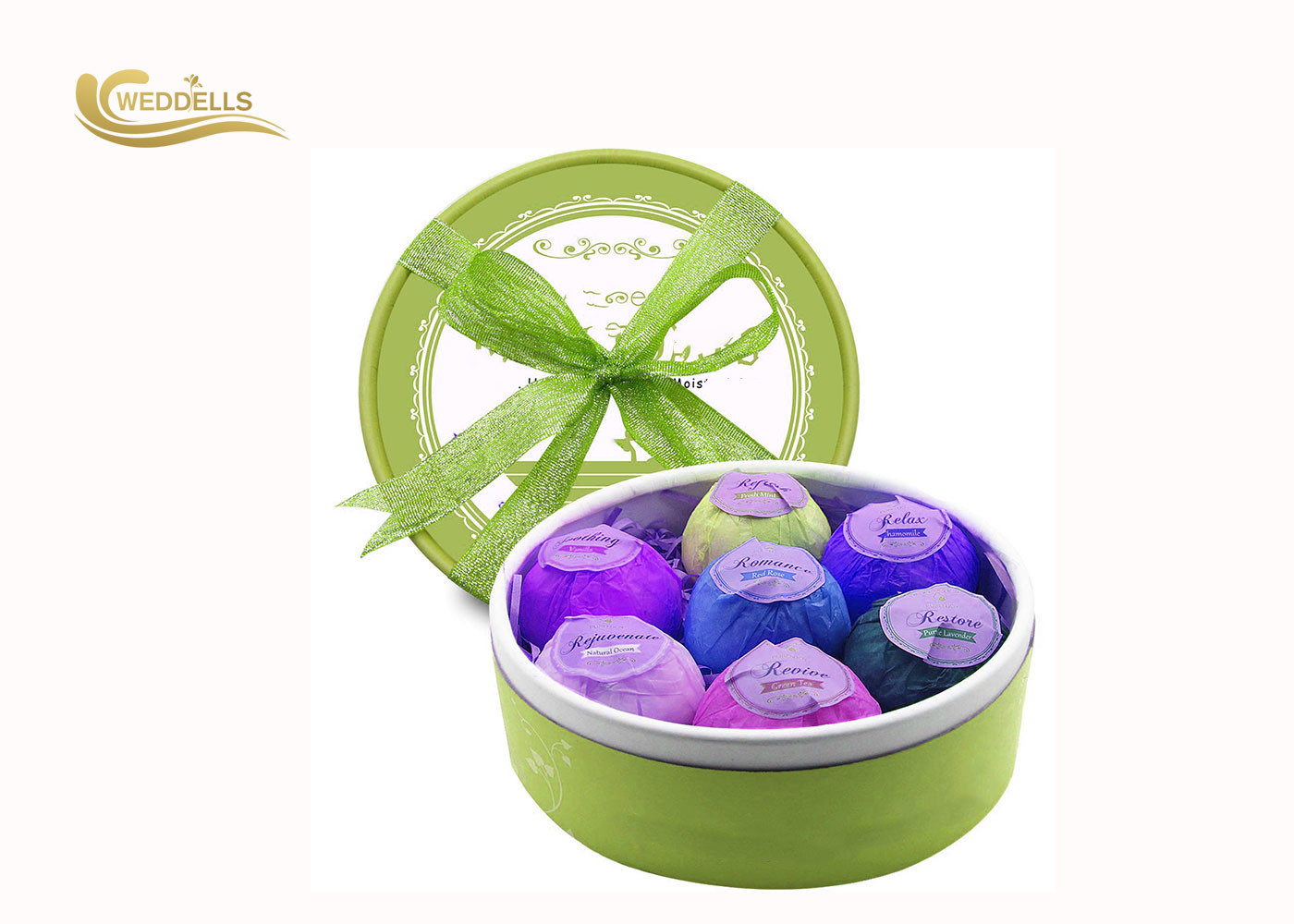 100% Purity Kids Bath Bomb Set / Organic Vegan Bath Bombs Natural Wedding Gifts