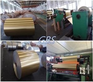Wholesale Corrosion Resistance Coloured Aluminium Foil , Industrial Aluminum Foil Rolls from china suppliers